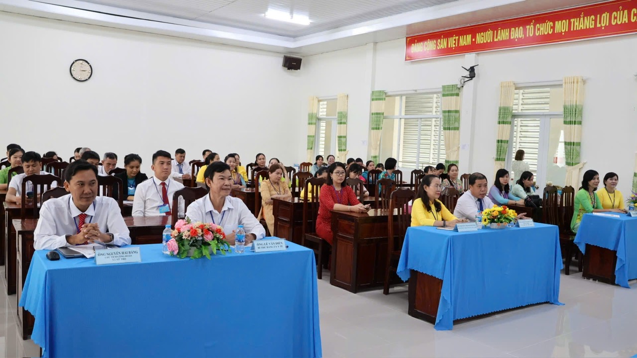 Hình: Đại biểu tham dự Đại hội CĐCS